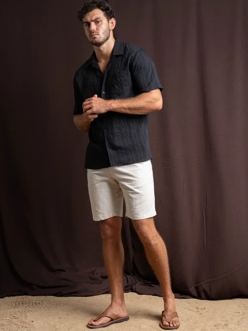 Striped_Jacquard_S__S_ShirtArtboard_2 Striped Jacquard S/ S Shirt